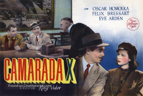 Comrade X - Spanish Movie Poster
