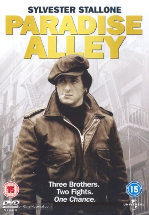 Paradise Alley - British DVD movie cover