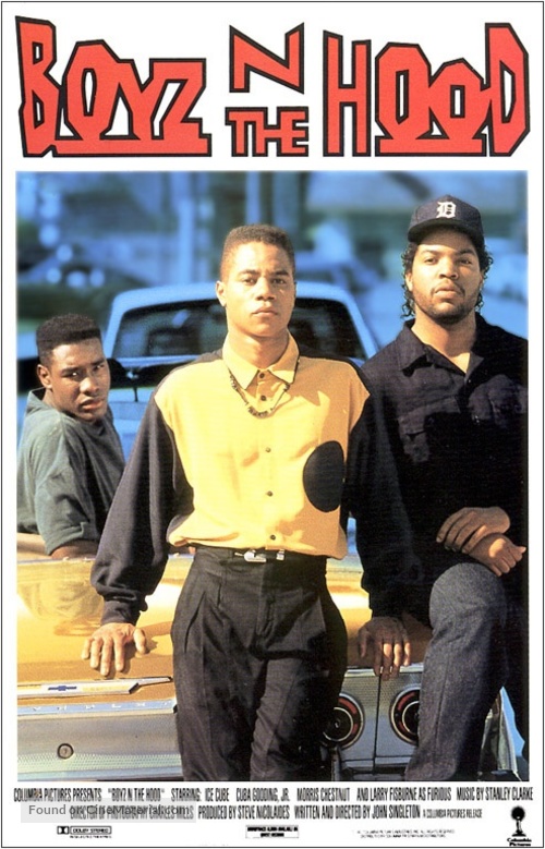 Boyz N The Hood - VHS movie cover