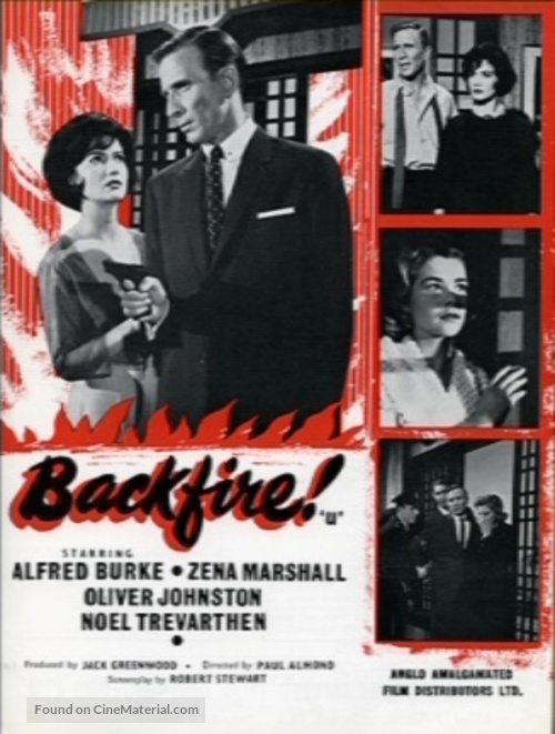 Backfire - British Movie Poster