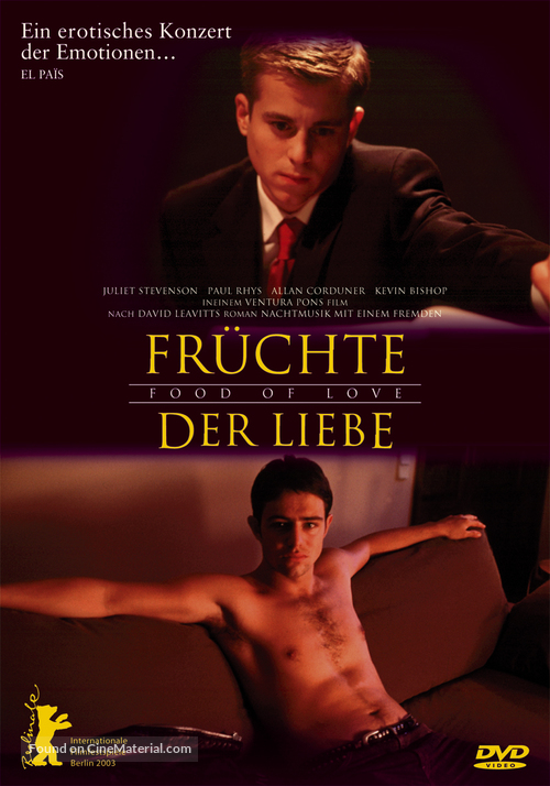 Food of Love - German DVD movie cover