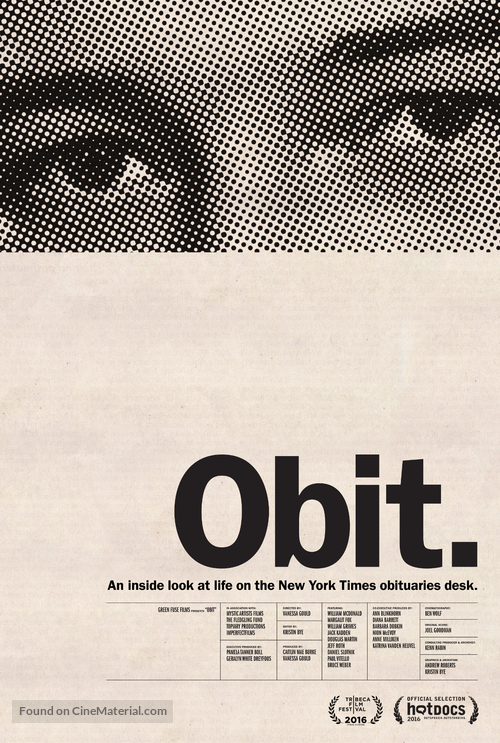 Obit - Movie Poster