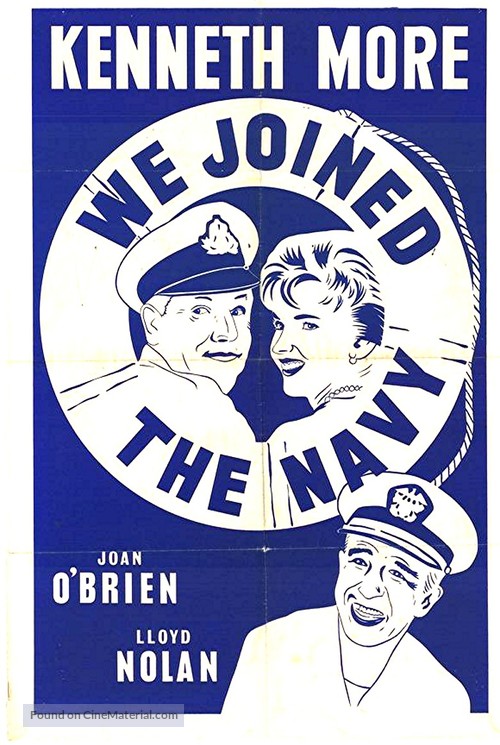 We Joined the Navy - British Movie Poster