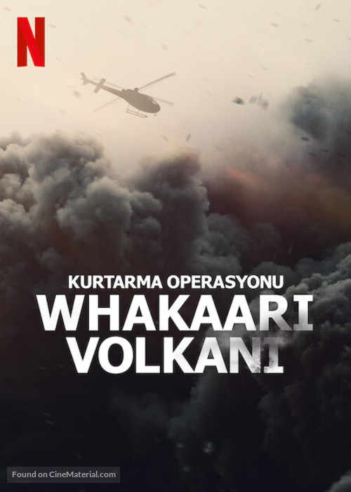 The Volcano: Rescue from Whakaari - Turkish Movie Poster