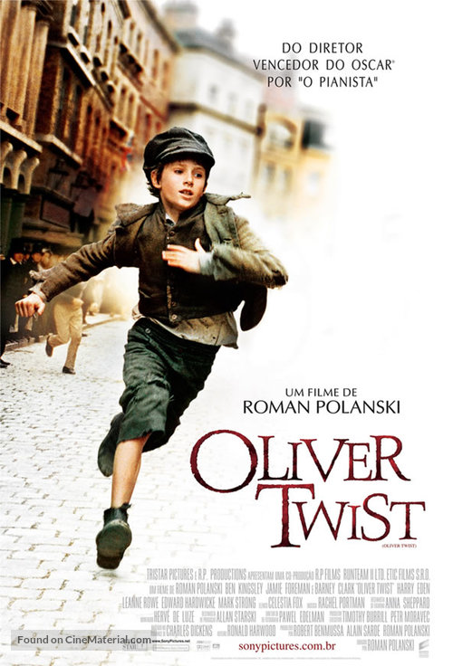 Oliver Twist - Brazilian poster