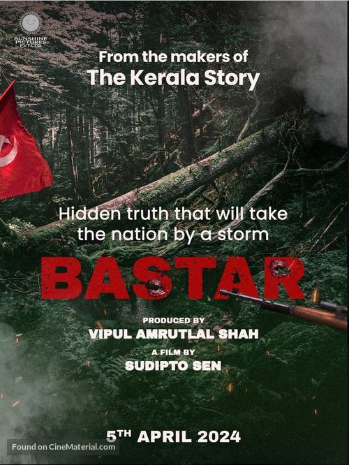 Bastar: The Naxal Story - Indian Movie Poster