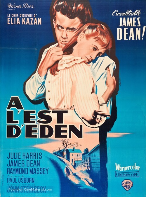 East of Eden - French Movie Poster
