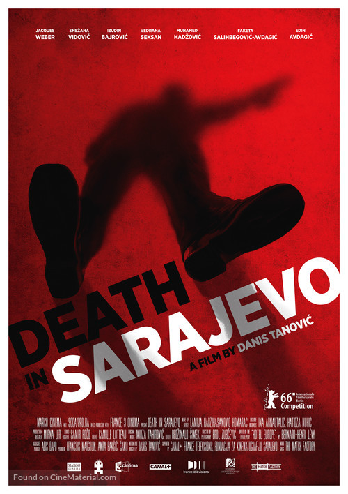 Smrt u Sarajevu - Bosnian Movie Poster