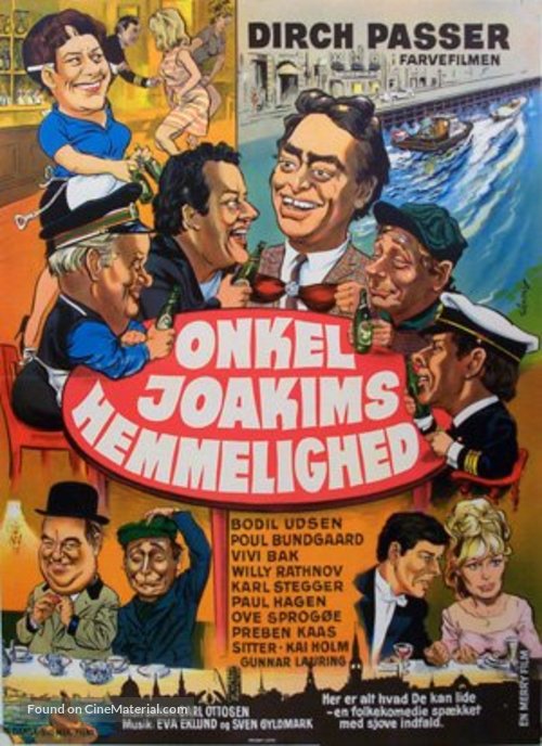 Onkel Joakims hemmelighed - Danish Movie Poster