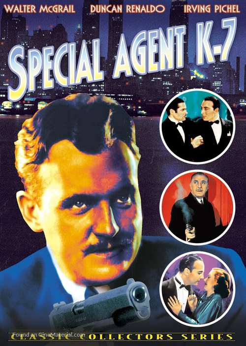Special Agent K-7 - DVD movie cover