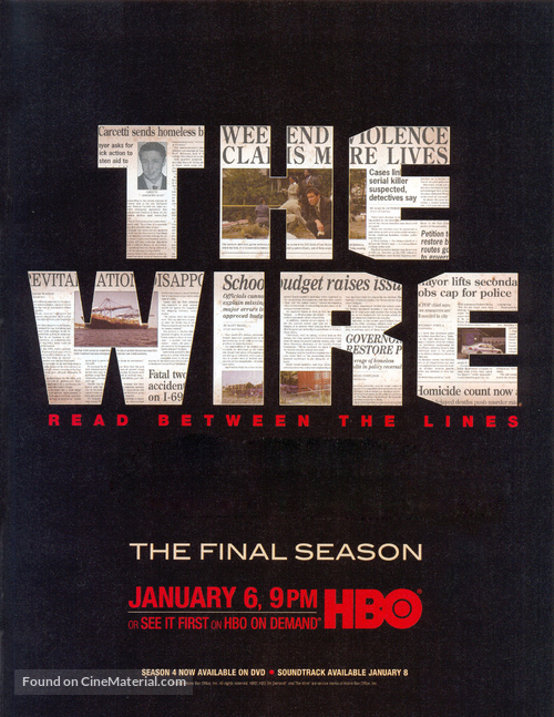 &quot;The Wire&quot; - Movie Poster