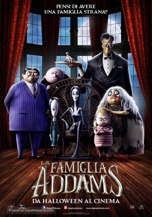 The Addams Family - Italian Movie Poster