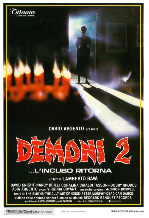 D&egrave;moni 2... l&#039;incubo ritorna - Italian Movie Poster
