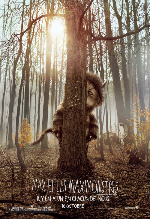 Where the Wild Things Are - Canadian Movie Poster