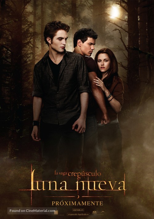 The Twilight Saga: New Moon - Spanish Movie Poster