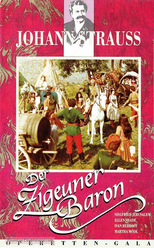 Der Zigeunerbaron - German VHS movie cover