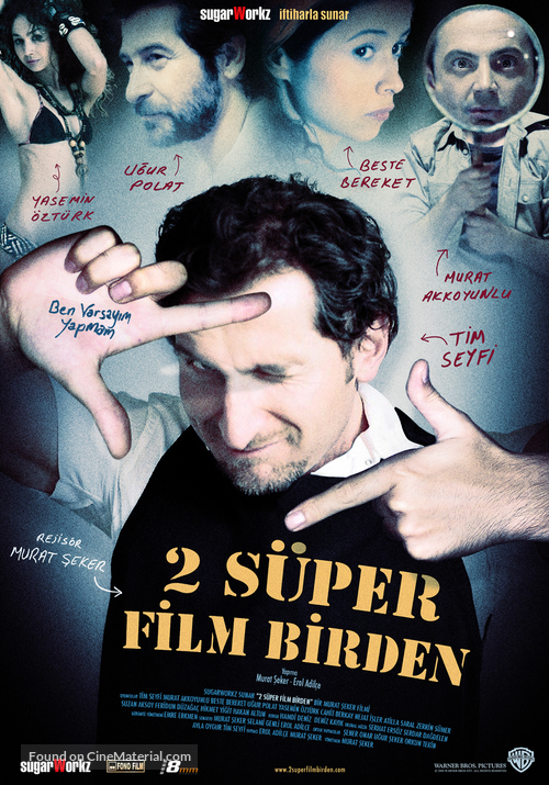 2 s&uuml;per film birden - Turkish poster