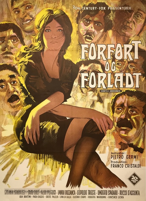 Sedotta e abbandonata - Danish Movie Poster