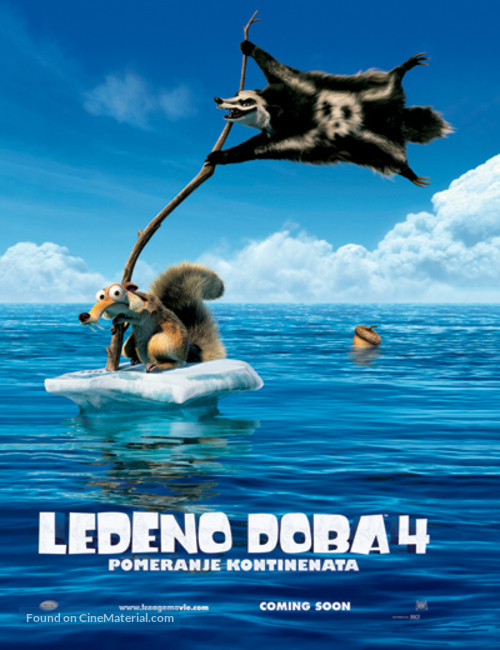 Ice Age: Continental Drift - Serbian Movie Poster