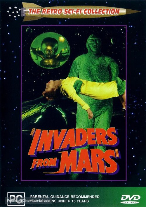 Invaders from Mars - Australian DVD movie cover