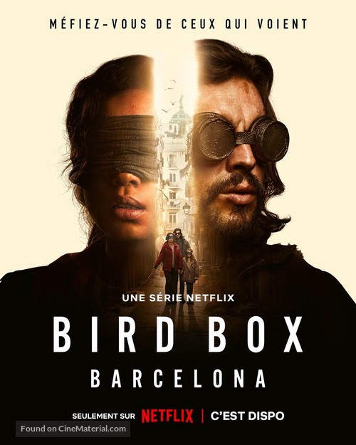 Bird Box Barcelona - French Movie Poster