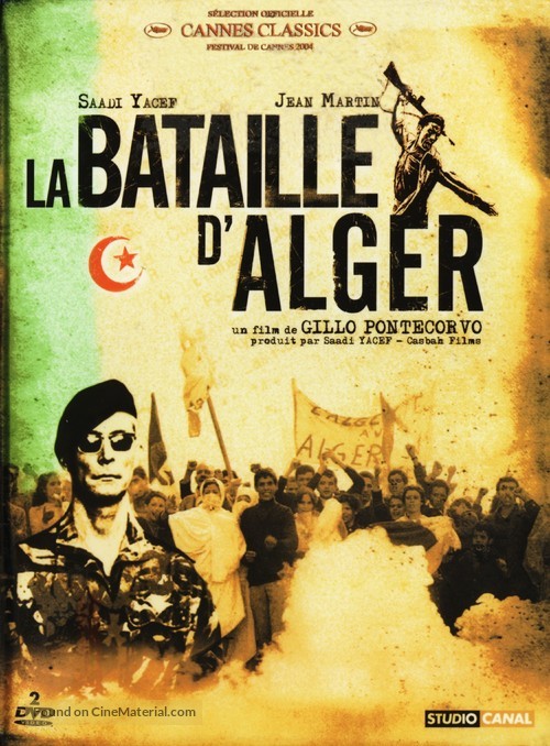 La battaglia di Algeri - French DVD movie cover