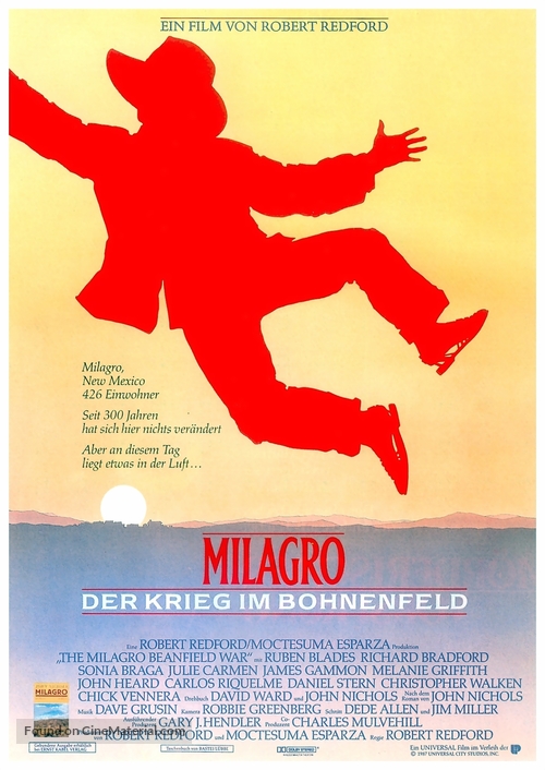 The Milagro Beanfield War - German Movie Poster