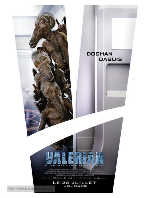 Valerian and the City of a Thousand Planets - French Movie Poster