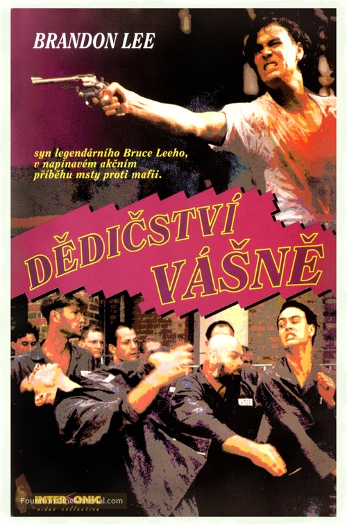 Legacy Of Rage - Czech Movie Cover