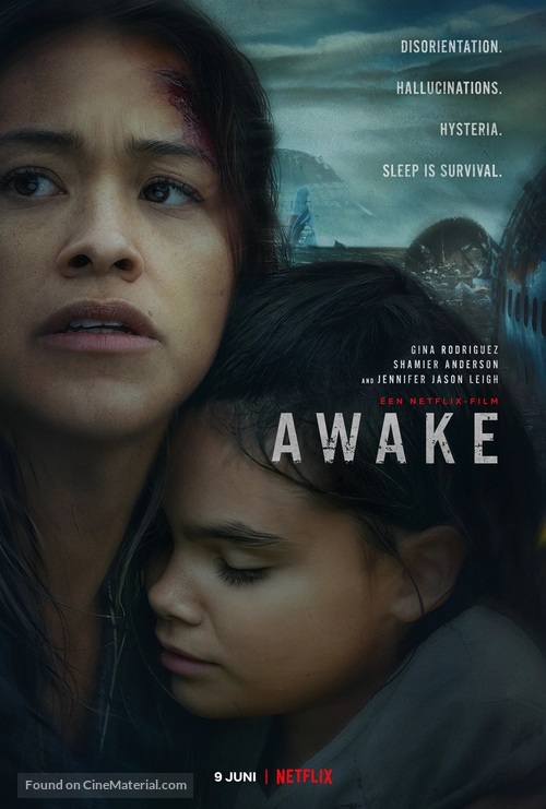 Awake - Dutch Movie Poster