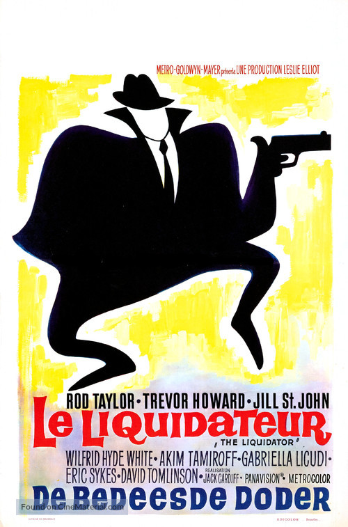 The Liquidator - Belgian Movie Poster