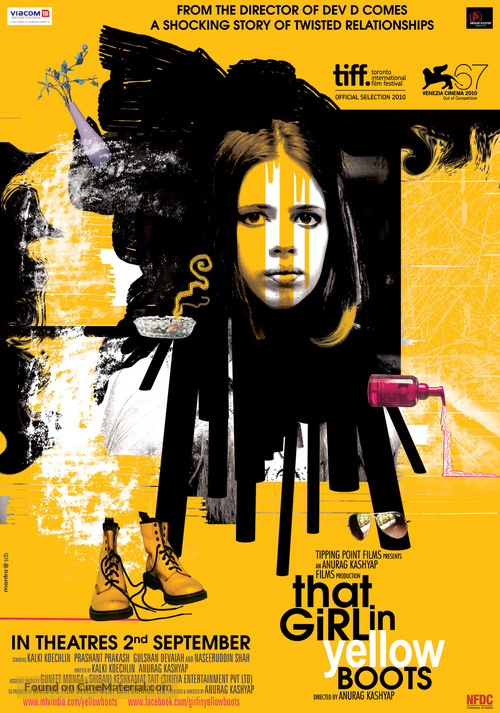 That Girl in Yellow Boots - Movie Poster