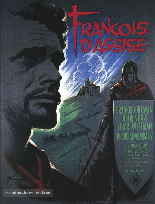 Francis of Assisi - French Movie Poster