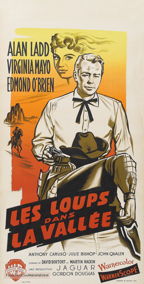 The Big Land - French Movie Poster