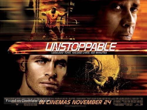 Unstoppable - British Movie Poster