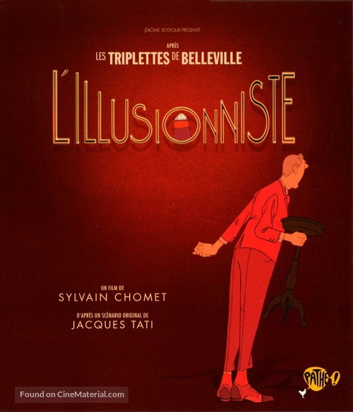 L&#039;illusionniste - French Blu-Ray movie cover