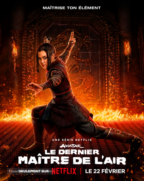 &quot;Avatar: The Last Airbender&quot; - French Movie Poster