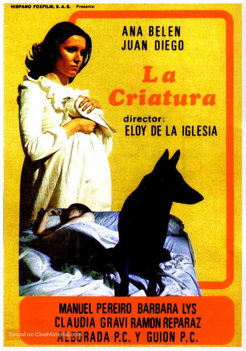 The Creature - Spanish Movie Poster