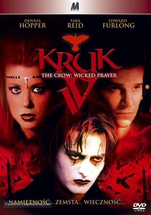 The Crow: Wicked Prayer - Polish DVD movie cover