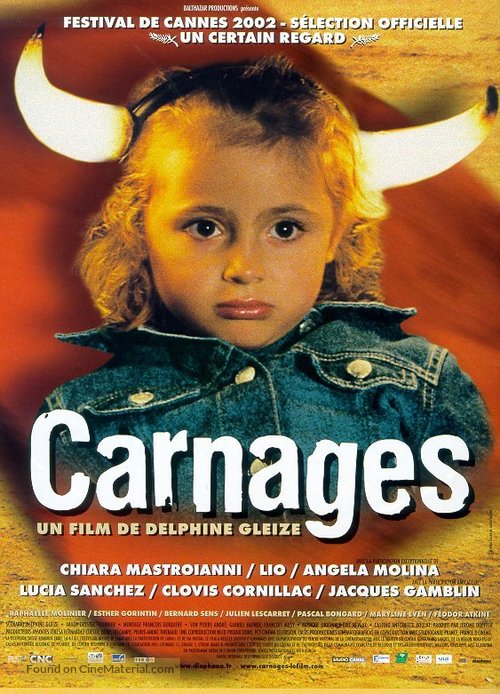Carnages - French Movie Poster