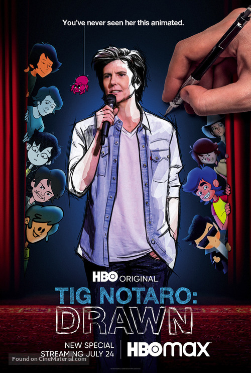 Tig Notaro: Drawn - Movie Poster
