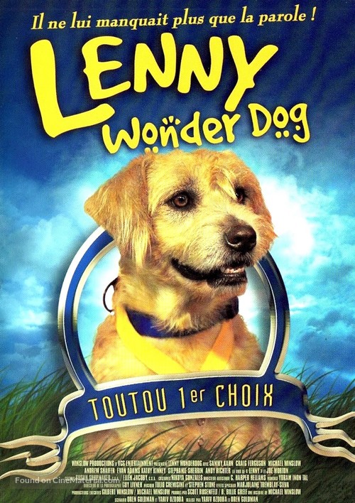 Lenny the Wonder Dog - French DVD movie cover