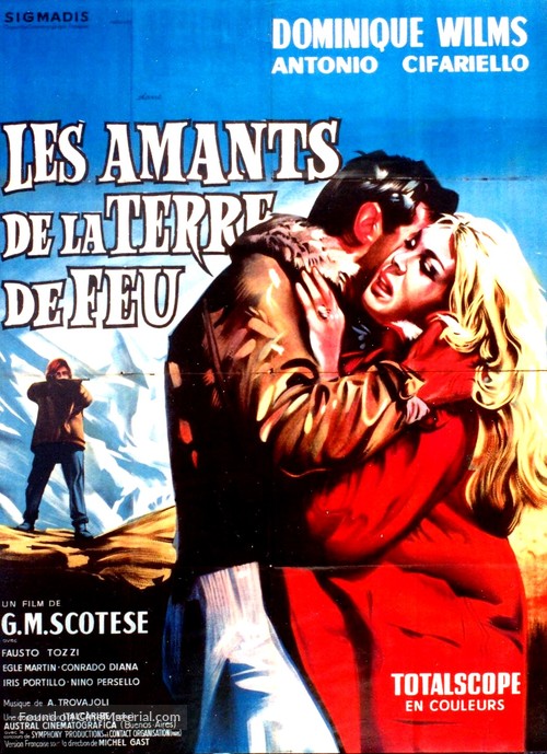 Questo amore ai confini del mondo - French Movie Poster