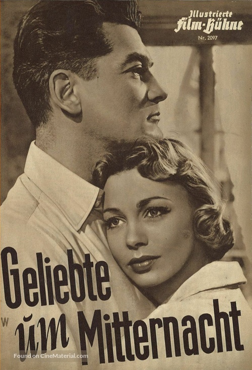 Les amants de minuit - German poster