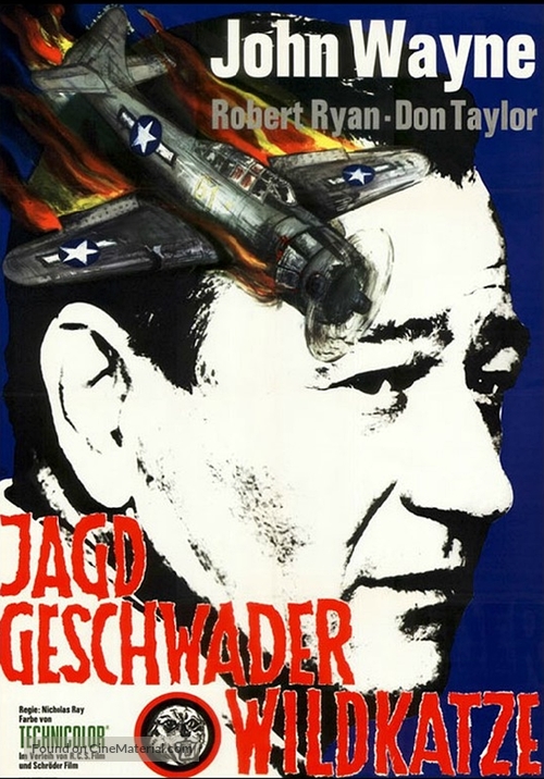 Flying Leathernecks - German Movie Poster