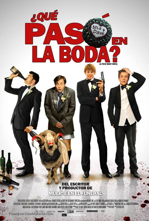 A Few Best Men - Mexican Movie Poster