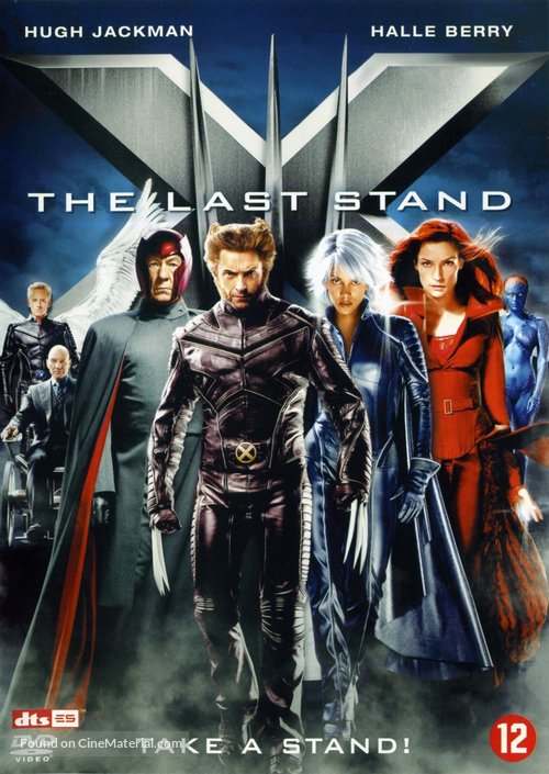 X-Men: The Last Stand - Dutch Movie Cover