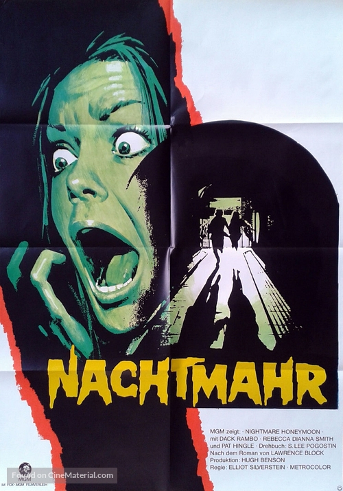 Nightmare Honeymoon - German Movie Poster