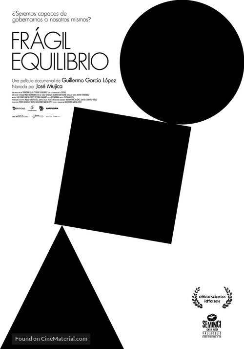 Fr&aacute;gil Equilibrio - Spanish Movie Poster