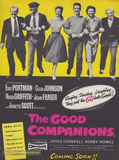 The Good Companions - British Movie Poster